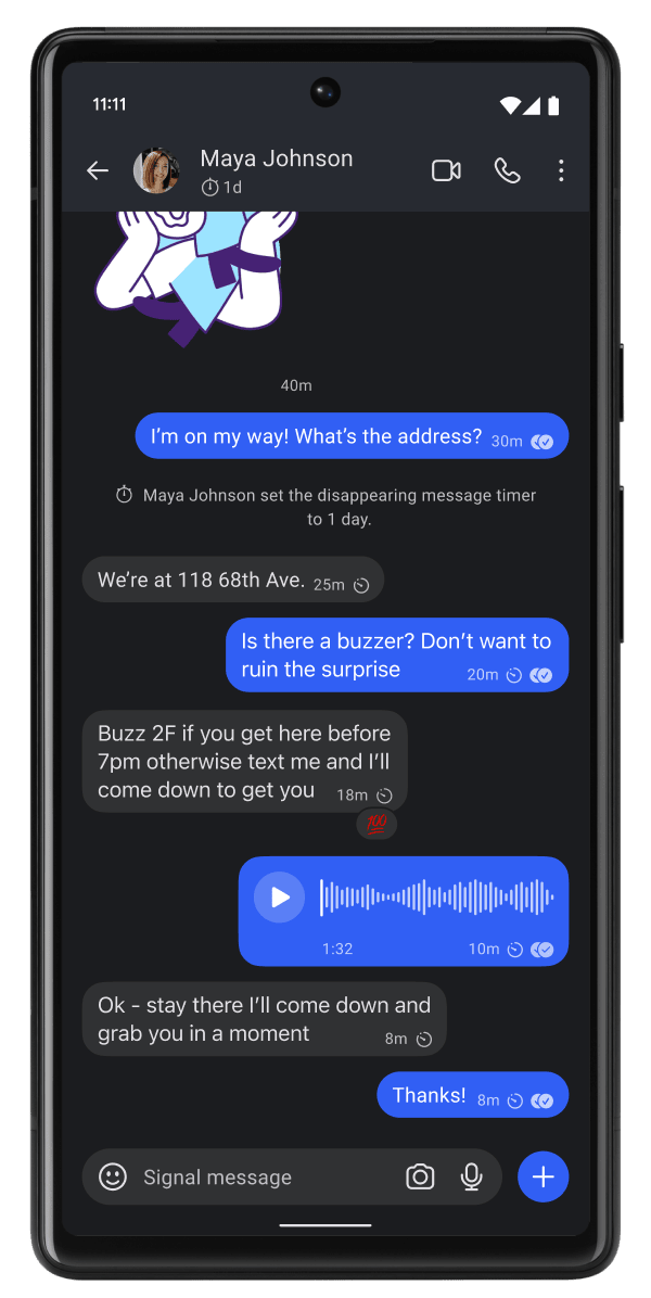 Signal Chat
